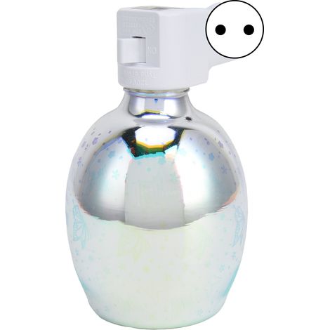 Chauffe-cire électrique 3D à brancher, fondoir à bougies sans fumée, veilleuse pour chambre et salon, prise UE 220 V (1/5)