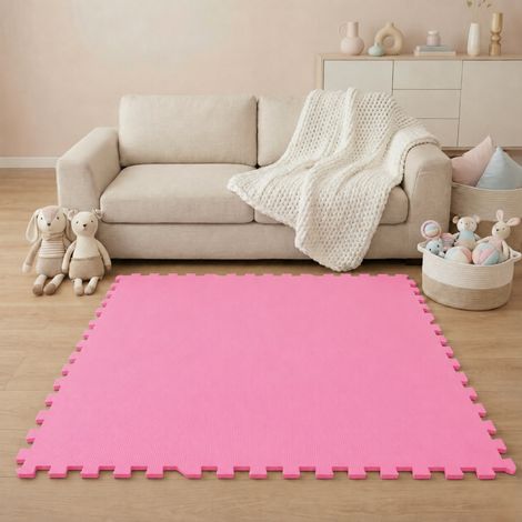 9 Piezas Alfombra Puzzle para Bebés y Niños - 30x30 Suelo Goma EVA Tapete Juego (1/5)