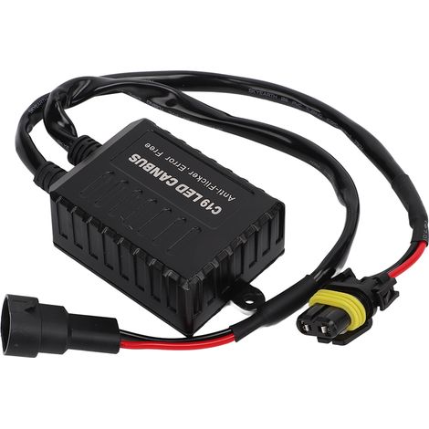 2 Stück/Set LED-Widerstandsdecoder, Anti-Interferenz-Anti-Flimmer-Lampenhauben, Außenteile (1/5)