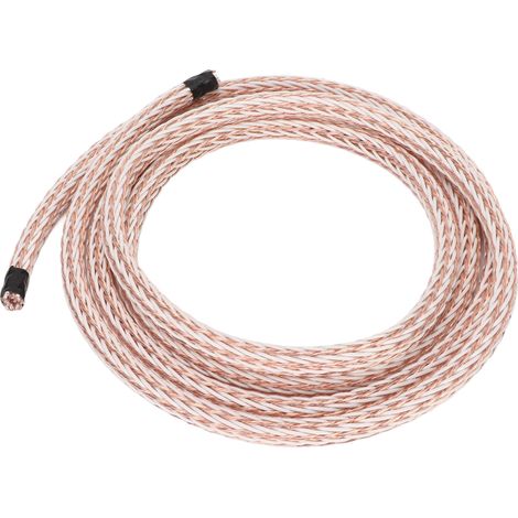 Câble Audio RCA 2.5m 24 Conducteurs Cuivre OCC Haute Qualité pour Système Hi-Fi (1/5)