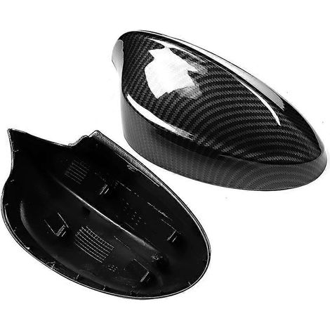 Tür- und Außenspiegelschutz-Set in Carbonfaser-Optik, links/rechts, passend für E90 05-07 (1/5)