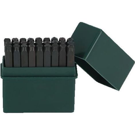 Set de 27 tampons pour le gravage d\'étiquettes en métal pour plantes (1/5)
