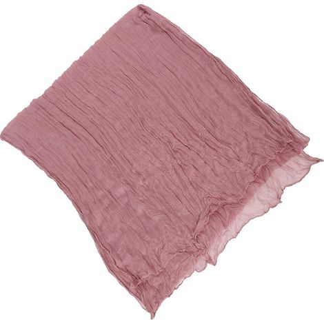 Chemin de table en gaze polyvalente, décoration de mariage pour couples, rouge pastèque, 1 pièce (1/5)