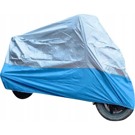 Motorradabdeckung, wasserdichte Plane, 245 x 105 x 125 cm (1/5)