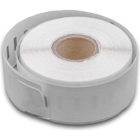 vhbw Label Roll 19mm x 147mm (150 Label) Replacement for Dymo 99016-1 for Label Maker (1/2)