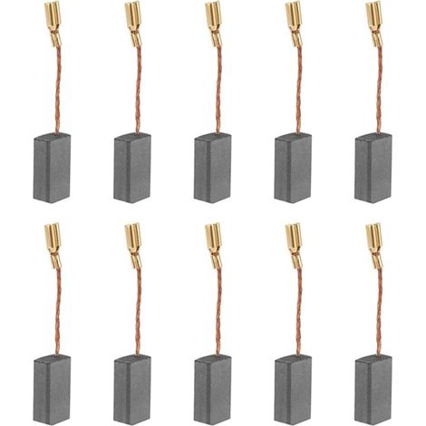 10PCS Balais de Charbon Brosse à Char bon Moteur Outil électrique Universel Charbon pour Moteur électrique S1M FF03 100A/6 100 A86C  16 x 8 x 5