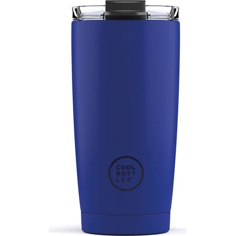Gobelet Isotherme en Acier Inoxydable 550 ml - Tasse Thermique avec Couvercle Hermétique - Boissons froides 10h et chaudes 5h - Finition Anti-tâches - Vivid Blue (1/5)