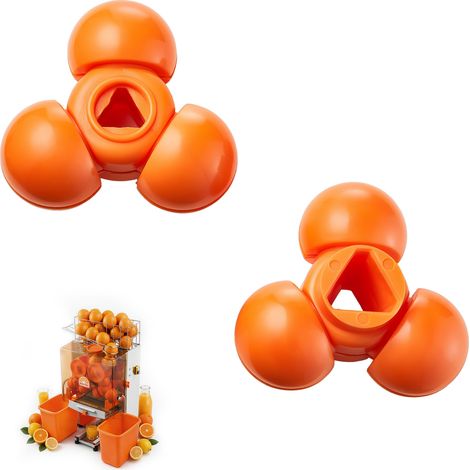 VEVOR Set di Parti di Ricambio per Spremiagrumi, 2 Sfere di Compressione per Spremitura Estrattore di Succhi, Ricambio Estrattore Sferico per Spremiagrumi, Parti Compatibile con VEVOR NS2000E (1/5)