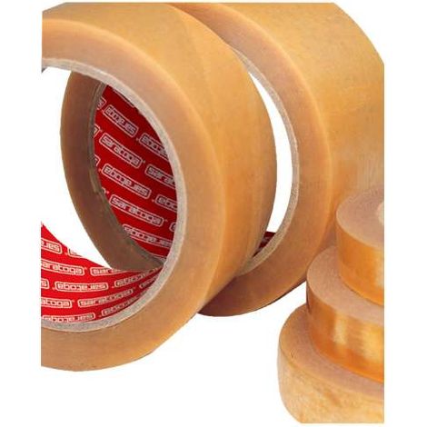 Saratoga Nastro per Imballaggio - Trasparente - 50mm x 66m