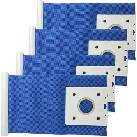 4 pièces Sacs Aspirateurs Aspirateur Pièces Sac à poussière DJ69-00420B for Samsung VC-6025V SC4180 SC4141 SC61B3 VC-6013 Sc5491 Remplacement (1/4)