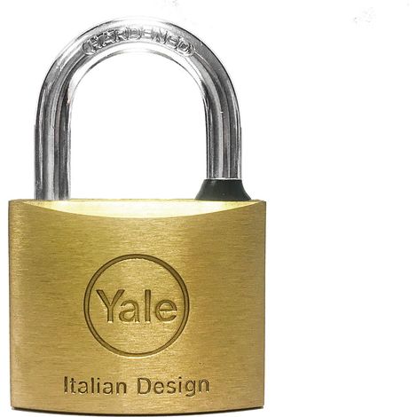Lucchetto arco standard in ottone 70mm YALE