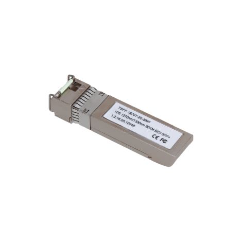 TSFP-1270T-20-SMF - Módulo óptico SFP de 10 Gbps, transmisión/recepción, 1270/1330 nm