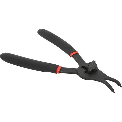Pince à circlips 8 pouces robuste, démonteur d'anneaux internes/externes, outil de retenue à 45°, pour boîte de vitesses et verrouillage (1/5)