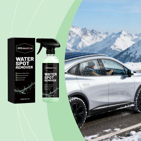Auto-Wasserfleckenentferner beseitigt Wasserflecken und Schmutz im Auto und hinterlässt glatte, glänzende Oberflächen – 120 ml -- DTEKGAZ (1/5)