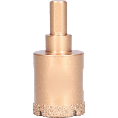 Trépan diamanté 30mm pour percer granit, marbre, céramique - Outil de coupe pour ouverture (1/5)