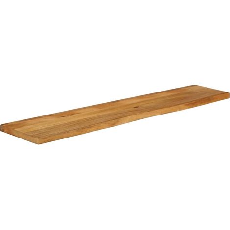 Maison Exclusive - Tischplatte mit Baumkante 160x20x3,8 cm Massiv