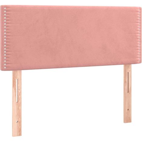 Maison Exclusive - Testiera Rosa 100x5x78/88 cm in Velluto (1/5)