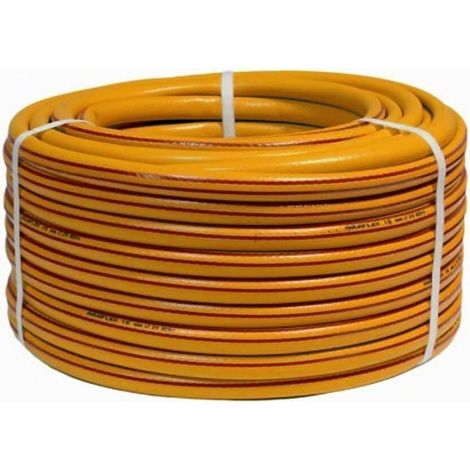 Manguera Aquaflex  Maguera para riego de jardín  Fuerte y resistente  50 Metros  15mm -