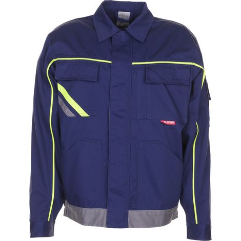 Planam Visline V2 Bundjacke marine/gelb/zink 48 (1/5)