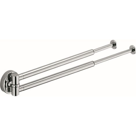 COLOMBO DESIGN PLUS PORTA SALVIETTE A SNODO ALLUNGABILE CROMATO codice prod: W49140CR