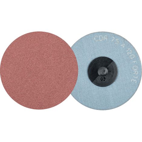 PFERD TOOLS COMBIDISC Korund Schleifblatt CDR Ø 75 mm A120 FORTE für hohen Abtrag 50 Stk (1/4)