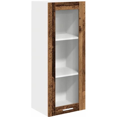 Armadio sospeso moderno stoccaggio efficiente cucina 40 x 31 x 100 cm in legno antico 020053423