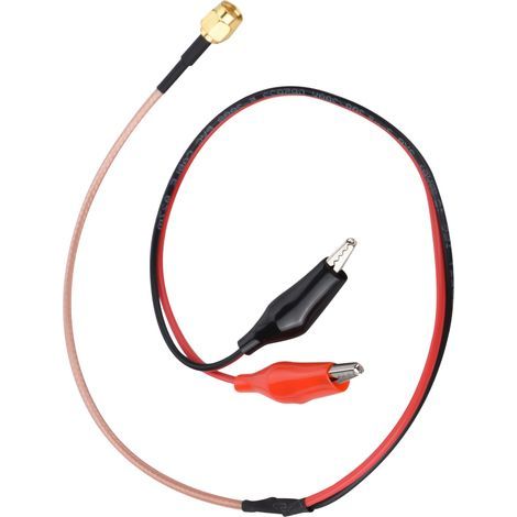 Rotes und schwarzes HF-Testkabel mit Steckverbindern, 52 cm Messdraht für Diagnosezwecke (1/5)
