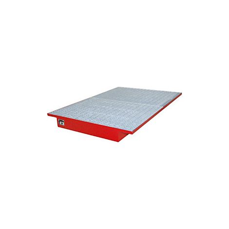 Bauer Ripiano a vasca con griglia zincata lungh x largh (1/2)