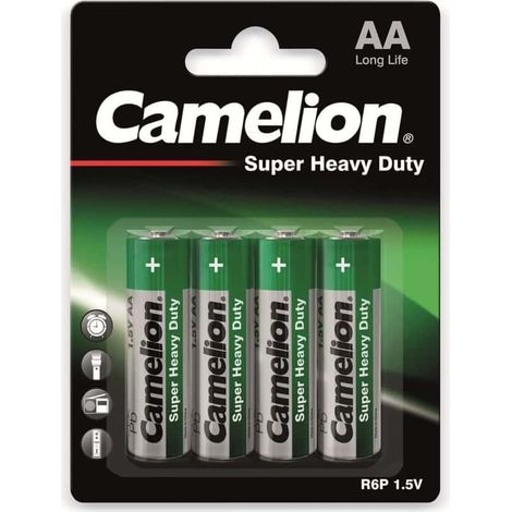 Camelion AA/LR6 Super Heavy Duty 4 Stück R6P-4BB (1/3)