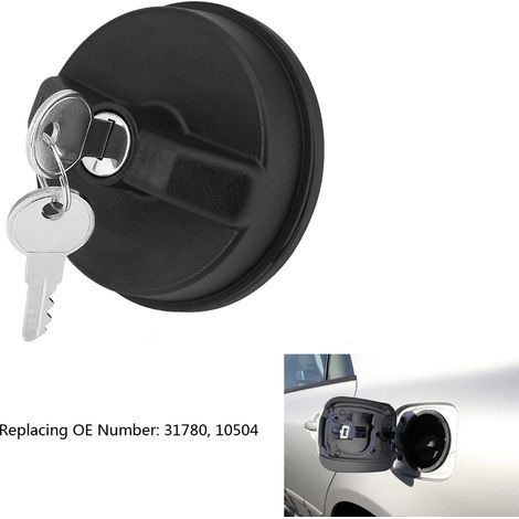 Tankdeckel mit 2 abschließbaren Schlüsseln für Toyota 31780 10504 (1/5)