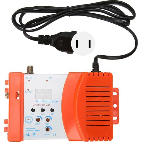 Modulateur RF HDMI professionnel PAL NTSC numérique pour téléviseur domestique 90-240V prise US (1/5)