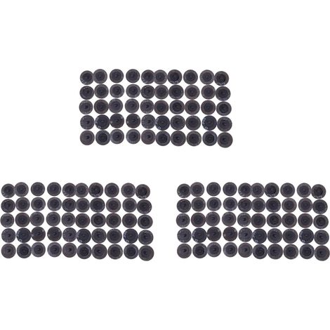 150 PCS 2 Pouces / 50 mm 80 Grain Roll Lock Ponçage Disc Abrasive Pads (1/5)