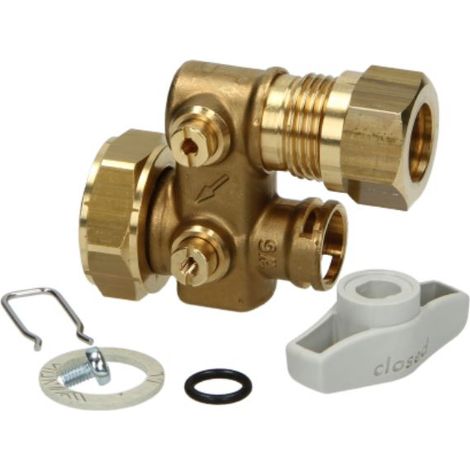 Vaillant 0020010295 Cold Water Valve Genuine Replacement Spare Part