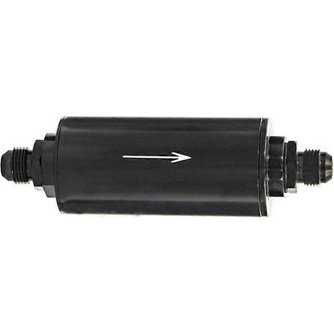 Aluminium-Kraftstofffilter für E85-Filtersystem mit 100-Mikron-Stahlfilterelement, AN6/AN8/AN10/9-mm-Adapteranschlüssen AN8 (1/5)