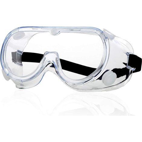 Lunettes De Protection - Anti-buée - Monture Fermée Étanche À La Poussière - Adaptées Porteurs De Lunettes - Taille Unique - 1 Pièce (1/5)