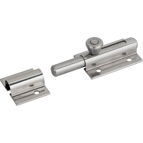 2PZ CATENACCIO TRASVERSALE ASTA TONDA ART.216IN mm 80,5 - Ã˜ mm 10