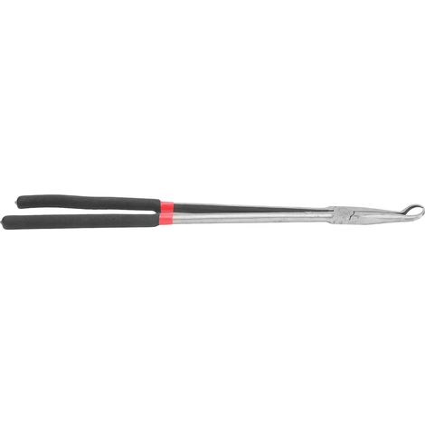 Pince à long manche forme O 400mm 16 pouces, outil de serrage manuel pour usage industriel, pince d'extension robuste (1/5)