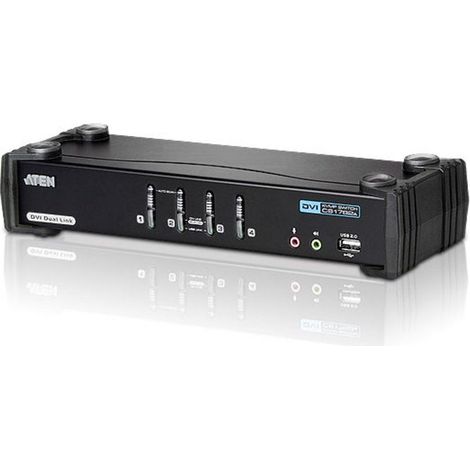 Switch KVM Aten CS1784A-AT-G nero (1/4)