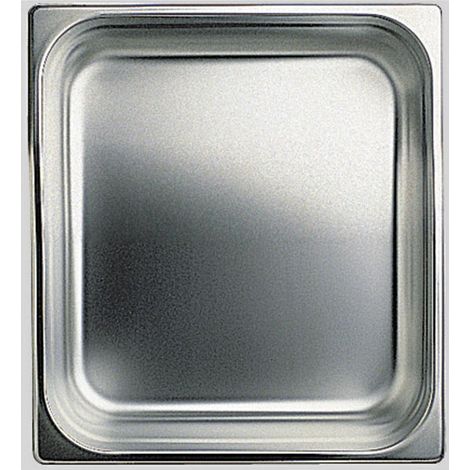 Bac GN en inox, GN 1/6 h 65 mm 176x162x65 mm - VIRTUS