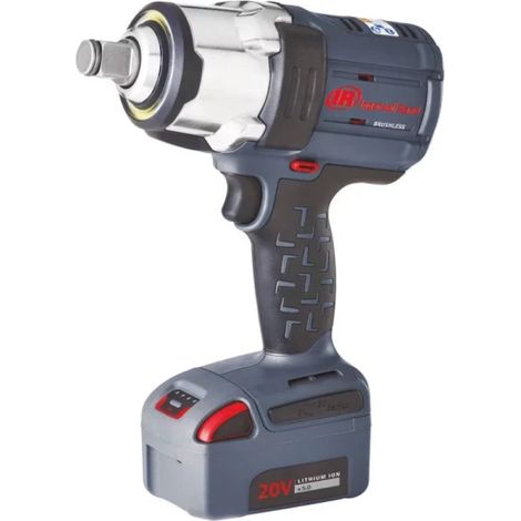 Sodise – Clé à chocs sans fil 20V 2040Nm avec 2 batteries 5Ah – Moteur Brushless – Cadence 2450 impacts/min – Pour mécanique et construction (1/3)