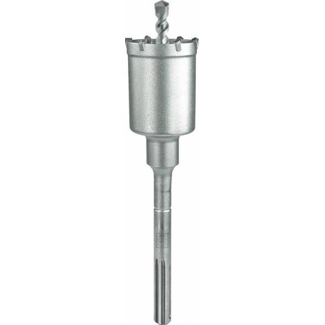 Trépan Carbure Haute Durabilité Perçage Lourd - Béton, Pierre et Maçonnerie D. 50 x Lt. 290 x Lu. 170 x Q. mm x Z6 - Diamwood