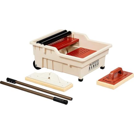 RAIMONDI -- VASCHETTA LAVAGGIO "RAMBO" LT.40 KIT GRIGLIA 2 RULLI E 2 FRATTONI