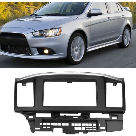 Kit de montaje 2DIN para radio de coche, DVD y GPS, compatible con MITSUBISHI Lancer/Galant Fortis/PROTON Inspira, fácil instalación. (1/5)