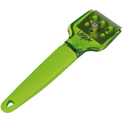 FPLUS rascavidrios mango silicona , Rascavidrios especial placas vitroceramicas con mango silicona con     
3 cuchillas
