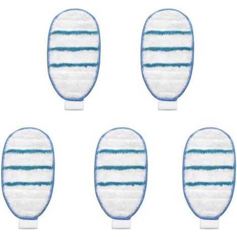 5 Gants vapeur, microfibre, lavable 60°C, compatible FSM1610/1630, nettoyage surfaces (1/3)