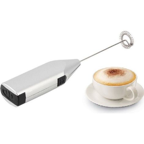 TRADE SHOP - Frullino Montalatte Miscelatore Caffe Latte Cappuccino Sbattitore Bevande - (1/5)