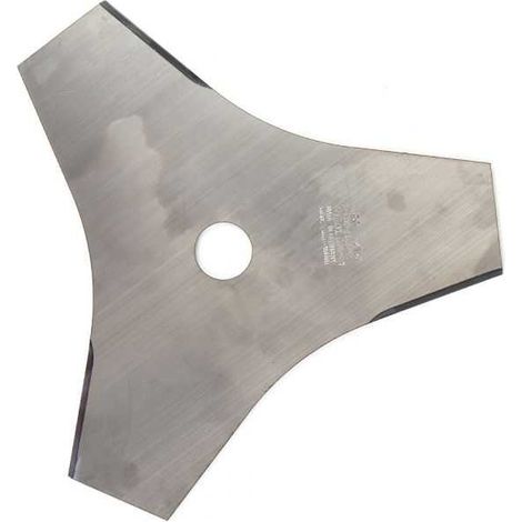 Lame 3 dents débroussailleuse Ø 250 mm Alésage 25,4 mm Epaisseur 2 mm (1/3)