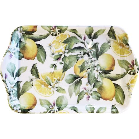 Mini plateau vide poche rectangulaire citrons (1/4)