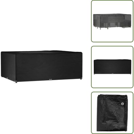 Funda para patio - vidaXL Funda para muebles de jardín 16 ojales rectangular 300x250x90cm - Funda para exteriores