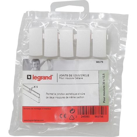 Legrand - Joint de couvercle - Pour moulure Céliane Déco 30x12,5mm